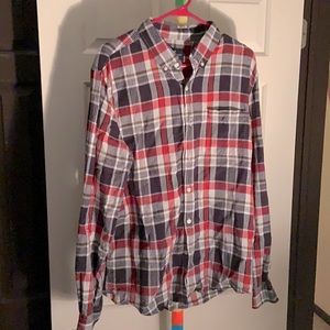 American eagle plaid shirt